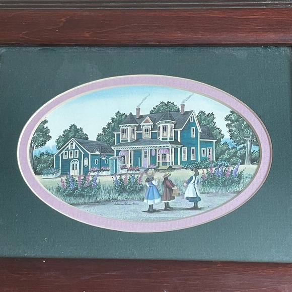 Rare Catherine Karnes Munn Framed Art - Picture 2 of 4